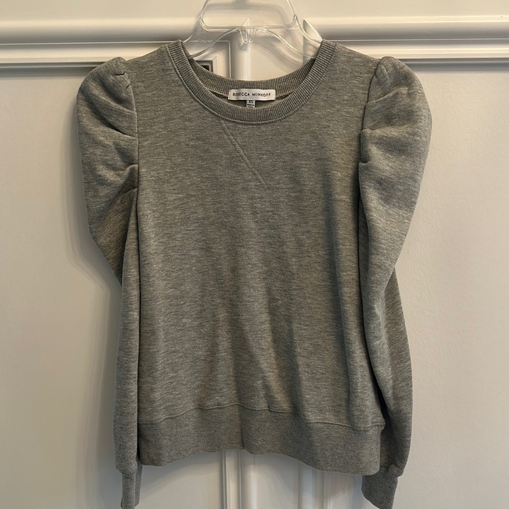Rebecca Minkoff Puff Sleeve Sweatshirt